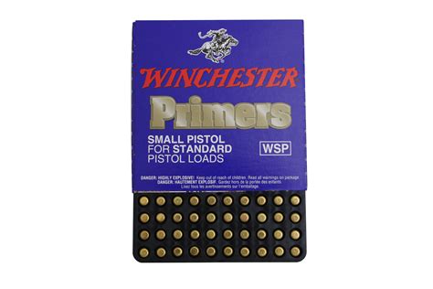 I use small rifle primers (currently Wolf) for both. . Are small pistol primers interchangeable